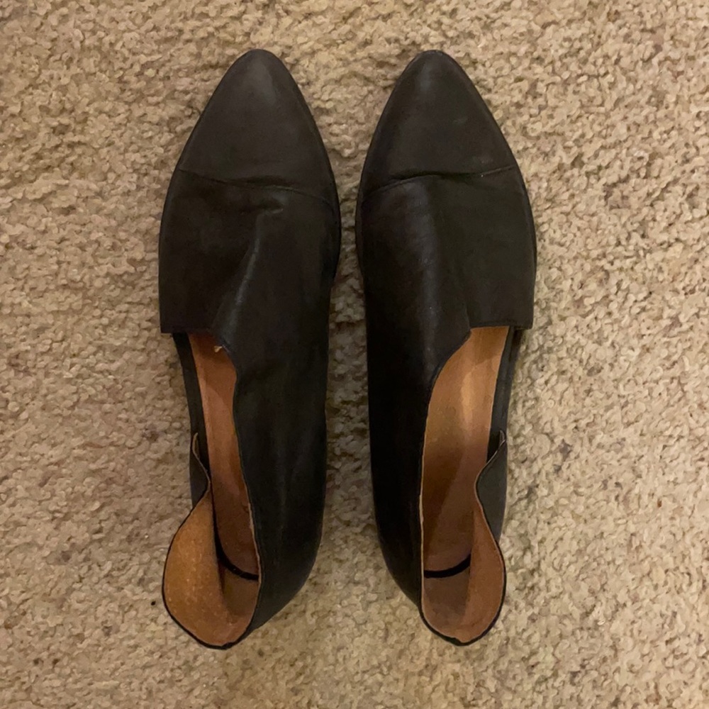 Free People Black Pointed Shoed